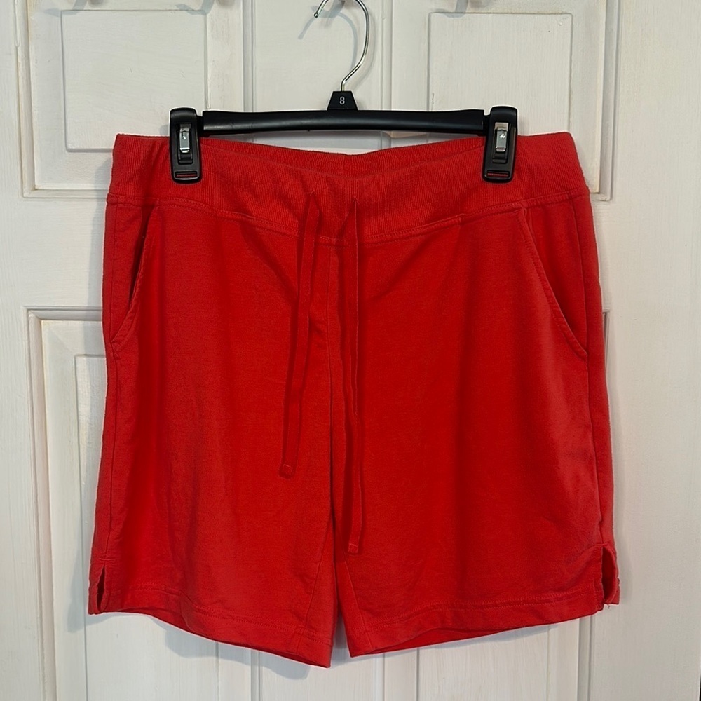 Coral Athletic Cotton Short size large women’s